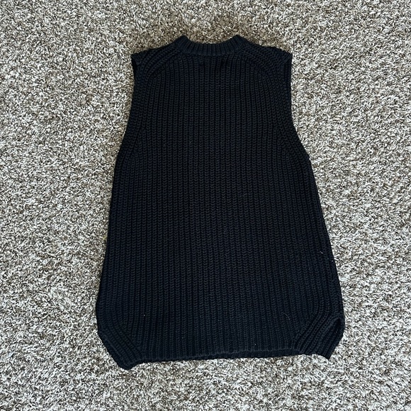 Oak + Fort Knitted Sweater Vest Tank Top - Picture 3 of 8